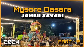 Mysore Dasara 2024 | Jambu Savari | Dasara Vlog [Part - 2]