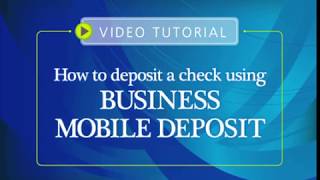 First Northern Bank and Trust - How to Deposit a Check using Business Mobile Deposit Video Tutorial