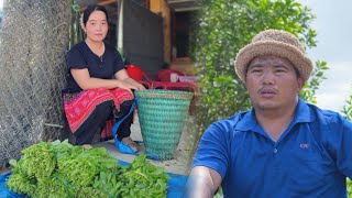 A Hard Day: Viet Goes to Work, Mila HarvestsVegetables to Sell at the Market