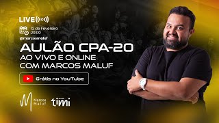 Aulão 06 CPA-20 Ao Vivo Online