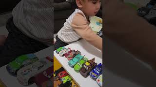 Disney Pixar Cars Lightning McQueen, Doc Hudson, Dinoco The King Mack Trucks fell