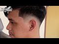 simple and easy steps low fade haircut tutorial home service ng haircut sa pasig city