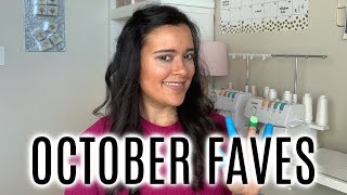 October Sewing Favorites