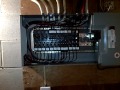 installation of a new breaker panel final after