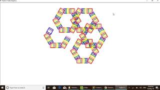 Python Turtle Graphics Rainbow Polygons