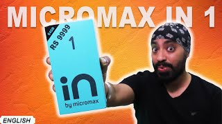 Micromax IN 1 - Pure Android Experience - Unboxing / Impressions with Camera Samples 🔥