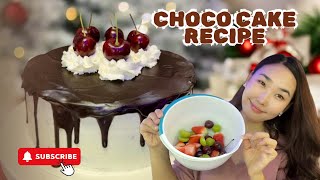 Bake with me🎂 Chocolate cake хамт хийе❤️