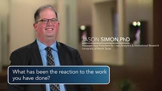 Jason Simon | Reaction to Analytics | UNT
