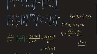 Example 3: Finding Eigenvalues and Eigenvectors (Complex)