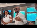 Beautiful Moments: Nana Ama McBrown Welcomes King Promise to the Hisense Family.