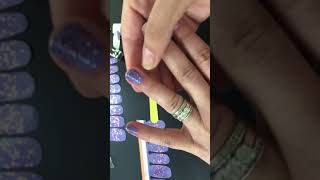 Application video: Manicure - Mediterranean Lavender from Color Street by TSMBNails