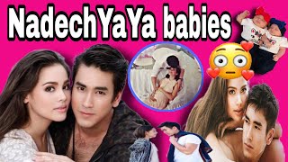 Nadech Kugimiya and Urassaya Yaya Sperbund as parents to their children