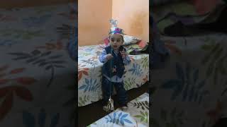 Khuzaima is dancing