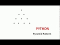 Python Pyramid pattern | PYTHON | Easy for Beginners/Experts
