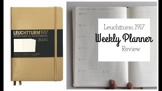 Leuchtturm 1917 Weekly Planner \u0026 Notebook Review