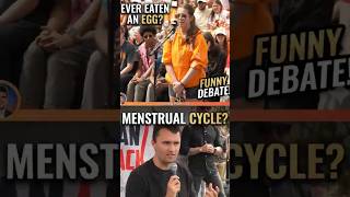 When a campus debate takes an unexpected turn. 😂