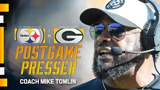 Coach Mike Tomlin Postgame Press Conference (Week 10 vs Packers) | Pittsburgh Steelers