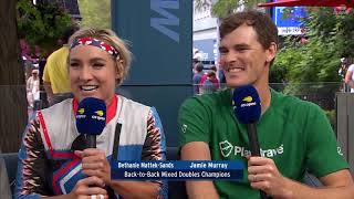Jamie Murray and Bethanie Mattek Sands | US Open Now Interview