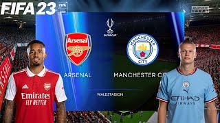 FIFA 23 | Arsenal vs Manchester City - UEFA Super Cup - PS5 Gameplay