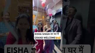 Eisha Singh Received a Grand Welcome at her home after Bigg Boss 18 Finale