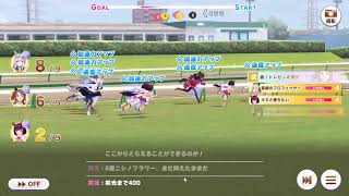 ウマ娘　カプリコーン杯決勝戦！