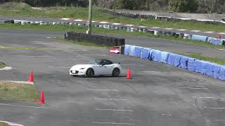 240330美浜サーキットジムカーナ練習会 地区戦前日 1418 ロードスター白羽ND