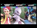 Super Smash Bros Ultimate Amiibo Fights   Request #4895 Red vs Mewtwo vs Lucario