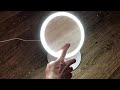 led makeup mirror Настольное косметическое зеркало с подсветкой