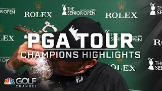 PGA Tour Champions Highlights: The Senior Open, Playoff holes | Golf Channel