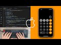 ASMR Programming - iOS Calculator iPhone Calculator 14 - No Talking