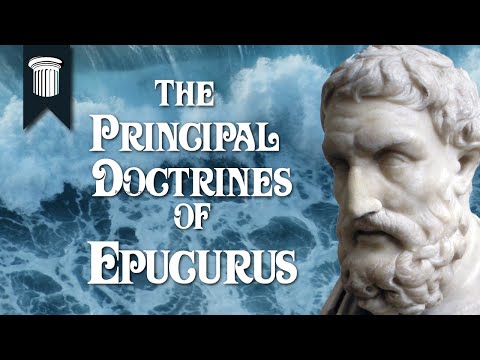 What are the principal doctrines of Epicurus?