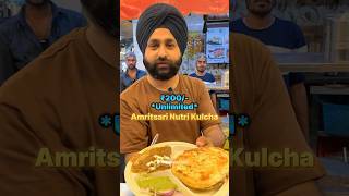 🔥Unlimited Amritsari Nutri Kulcha🔥| Amritsari Kulcha | Tikka Planet | Rani Bagh |Delhi Food#shorts