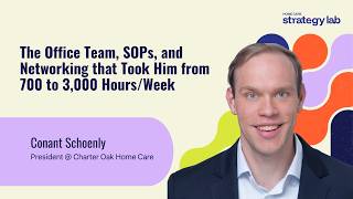 The Office Team, SOPs, and Networking that Took Him from 700 to 3,000 Hours/Week (Conant Schoenly)