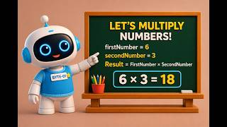 Multiplication in Python for Kids | Live Coding Demo ๐ค๐