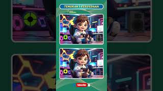 Temukan 5 Perbedaan 👦🎮 #siapabisatebak #puzzle #quiz #kuistebakgambar #funny #kuisasahotak