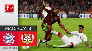 FC Bayern München - Bayer 04 Leverkusen 4-0 | Highlights | Matchday 8 – Bundesliga 2022/23