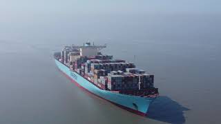 Estelle Maersk, Felixstowe, 15th April 2022