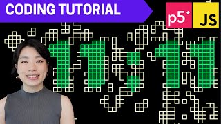 p5.js Coding Tutorial | Game of Life Clock