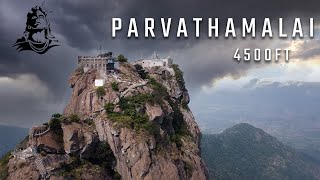 Parvathamalai Drone View | Tiruvannamalai | Sivan Temple | 4K