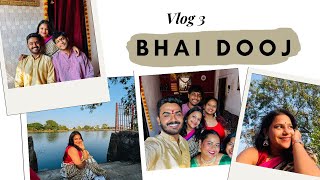 Bhai Dooj Vlog 2024 Celebrating Sibling Bond with Love & Laughter!🫶Vlog3#bhaidooj #siblingsvlog