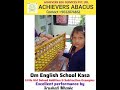 Achievers Abacus Student//Little girl solved Addition & Subtraction Examples#mentalmath#abacusmaster