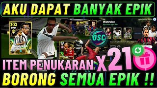 DAPAT BANYAK EPIC GRATIS !! HADIAH PENUKARAN ITEM KONTRAK SETELAH UPDATE EFOOTBALL 2025 MOBILE