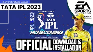 TATA IPL 2023 Homecoming Patch for EA Cricket 07 | Official Installation Guide