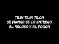 YOMEL EL MELOSO x BRAULIO FOGON - TILIN TILON REMIX (LETRA)