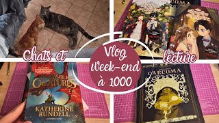 🎥 VLOG | CHALLENGE Week-end à 1000 📚