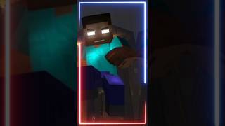 Herobrine and Steve are powerful 🔥 || New trend Minecraft short #shorts #viral #minecraft