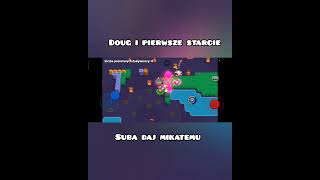 DOUG I JEGO PIERWSZA GRA 😁💪💪 MIKATY BRAWL STARS SHORT #brawlstars #mikaty