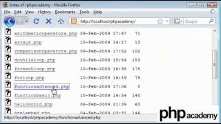 Php Tutorial 17 Functions Advanced