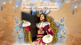 Prusisyon ng Nuestro Padre Jesus Nazareno kasama ang Birhen Maria at Santo Niño | Pistang Munti