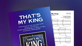 That's My King | Cheryl Stark \u0026 Travis Cottrell | Redemption Story | Choir Demo